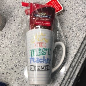 Teacher mug.  Makes a great gift for teacher.